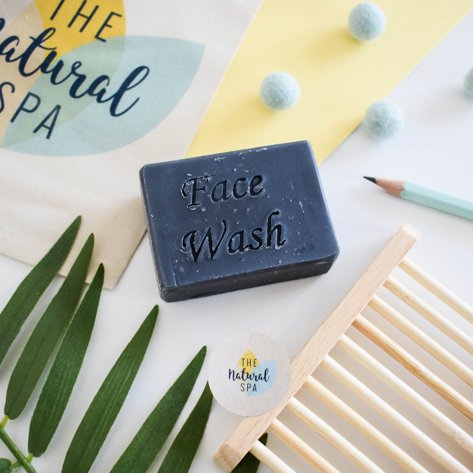 Charcoal Face Wash Bar - naturally detoxifying-0
