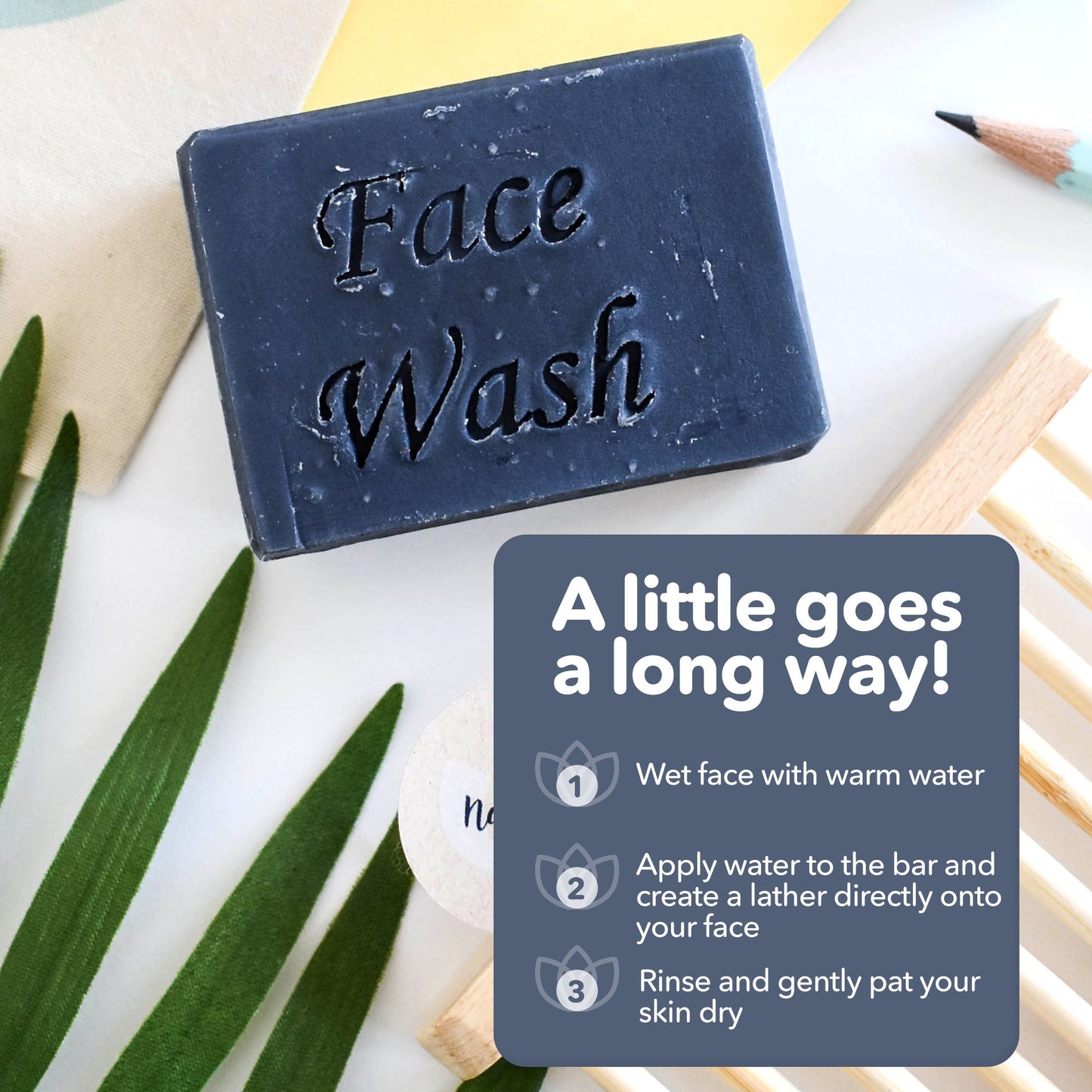 Charcoal Face Wash Bar - naturally detoxifying-4